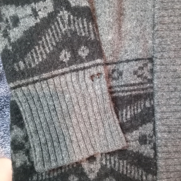 Wool Cashmere Cardigan Sweater Duster - Picture 3 of 3